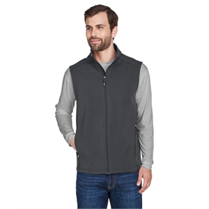 CORE365 Men's Cruise Two-Layer Fleece Bonded Soft Shell Vest