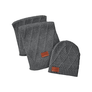 Leeman Trellis Knit Bundle And Go Gift Set