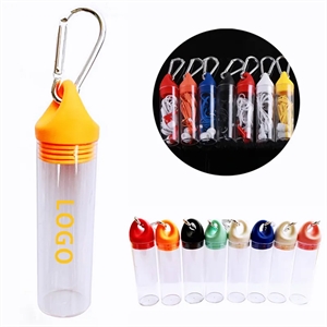 Cylindrical Ear Buds packaging transparent box