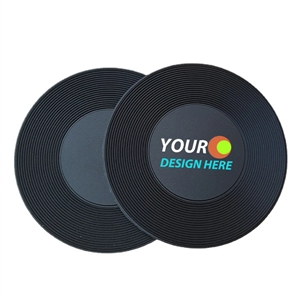 Retro Vinyl Record Disk Coaster