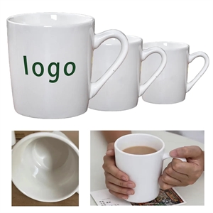 8oz Blank Solid Color Ceramic Mug