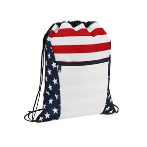 OAD Patriotic Drawstring Bag