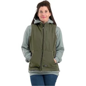 Berne Ladies' Sherpa-Lined Softstone Duck Vest