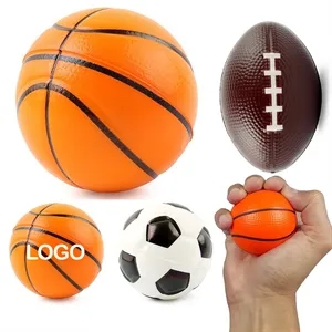 Custom Logo Mini Basketball Stress Relief Foam Balls