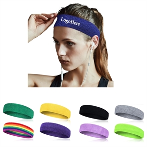 Custom Cotton Sports Headband