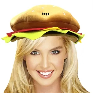 Funny Cheeseburger Hat