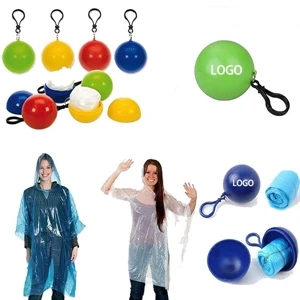 Portable Spherical Raincoat