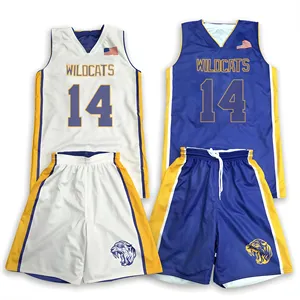 Reversible Personalized Basketball Uniform - Jersey/Shorts