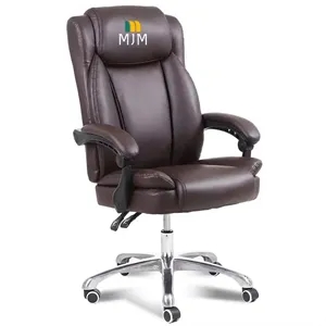 Classic Padded Mid-Back Office Desk Chair with Armrest