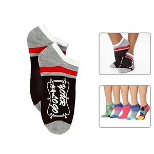 Full Color Printed Ankle Socks