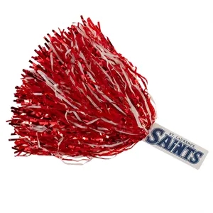 Spirit Stick Poms with Glitter Streamers