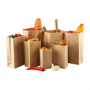 Food Packaging Snack Kraft Paper Bags