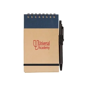 Prime Line Pocket Note Jotter Notebook & Pen 3" X 5"