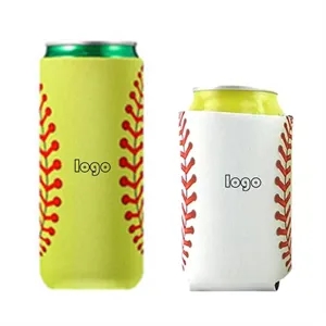 Custom Logo Neoprene Can Cooler (4.9" L x 3.7" W)