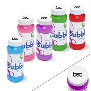 Bubbles with Cap Imprint - 4 oz.