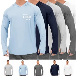 Men's Sun Protection Hoodie Shirt