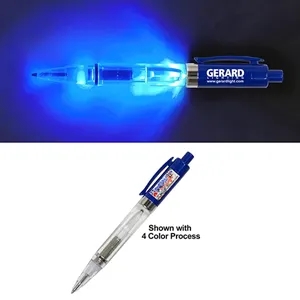 Vicente Light Up Pen with BLUE Color LED