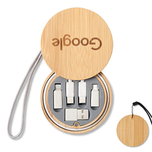 Bamboo 4-In-1 Charging Cable