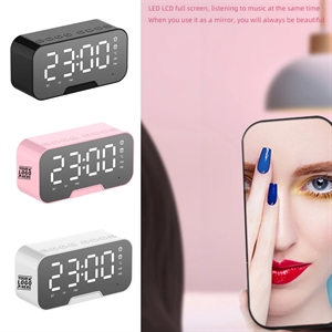 Bluetooth Speaker With Alarm Clock