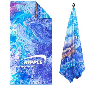 Custom Logo Bath Pool Camping Travel Super Absorbent Beach Towels