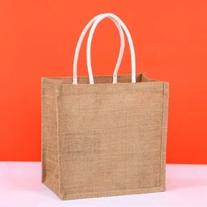 Linen Reusable Tote Bag