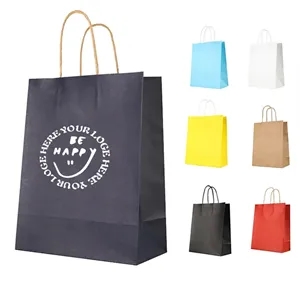 Kraft Paper Gift Shopping Bag