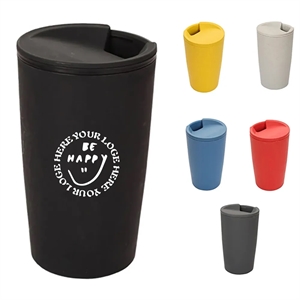 17oz Eco-Friendly Wheat Straw Coffee Cup