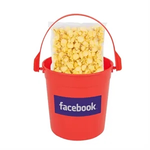 34 oz Party Plastic Bucket For Snack