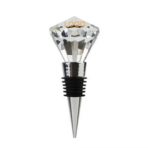 Crystal Diamond Wine Bottle Stopper