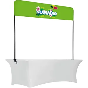 6ft Table Top Overhead Display - 2 Side Imprint