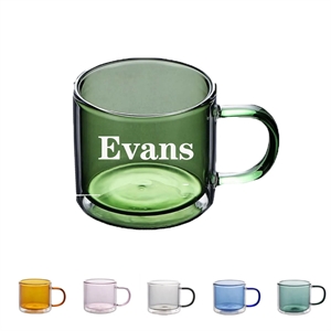 Transparent Drinkware Double Wall Glass Cup