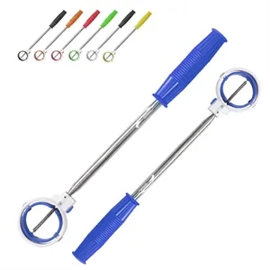 Custom Logo Telescopic with Spring Release Golf Ball Retriever