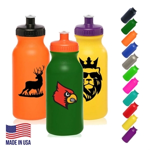 Plastic Water Bottle - 20 oz Custom drinkware