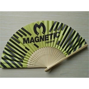 Custom Folding Paper Hand Fan/ Wedding Invitation Fan