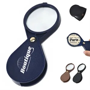 Portable Folding Pocket 10X Magnifying Glass For Reading