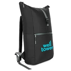 Brockton PU Leatherette Waterproof Backpack