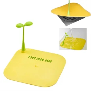 Household Small Bean Sprouts Silicone Floor Drain Cover