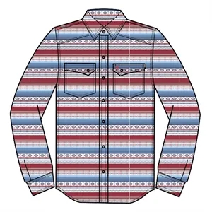 Men's FR Conestoga Snap Work Shirt, Long Sleeve