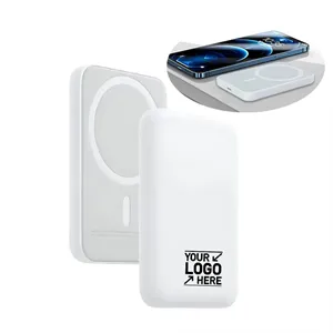 Custom Logo Portable Charger 5000mAh Magnetic Wireless Power Banks