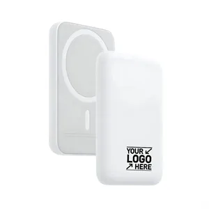 Custom Logo Phones Charger 5000mAh Magnetic Wireless Power Banks