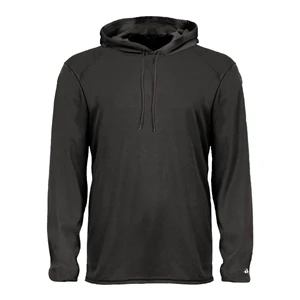 Badger B-Core Hooded Long Sleeve T-Shirt