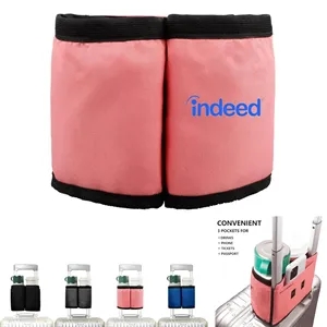 Custom Logo Luggage Travel Cup Holder Bag