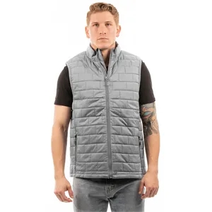 Burnside Adult Box Quilted Puffer Vest