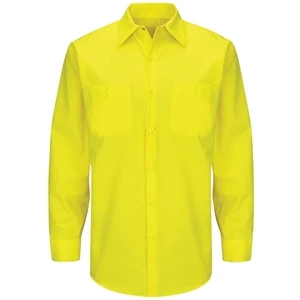 Red Kap Enhanced & Hi-Visibility Long Sleeve Work Shirt