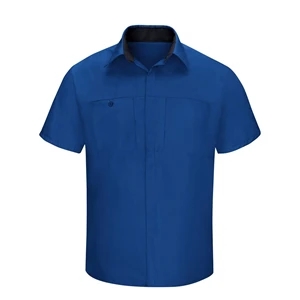 Red Kap Performance Plus Short Sleeve Shirt with Oilblok ...