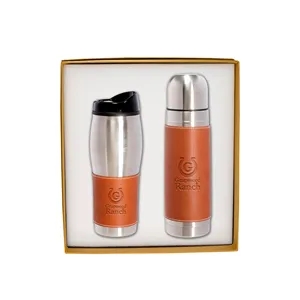 Leeman Tuscany™ Thermal Bottle And Tumbler Gift Set