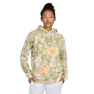 US Blanks Unisex Made In USA Flower Tie-Dye Hooded Sweats...