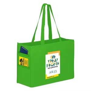 Recycled P.E.T. Non-Woven Tote Bag - Full Color