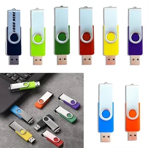 4GB Metal Portable Lanyard USB Flash Disk