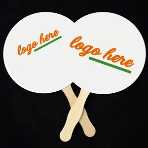 Customizable Paper Wooden Handle Hand Fan